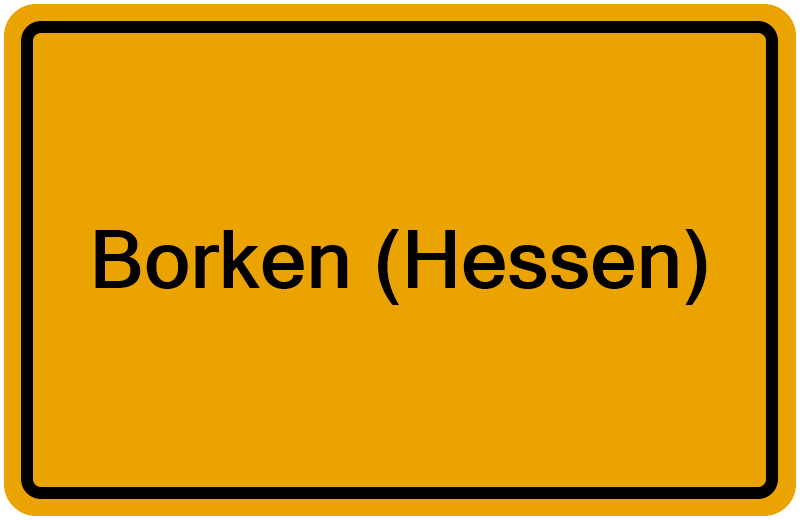 Handelsregisterauszug Borken (Hessen)